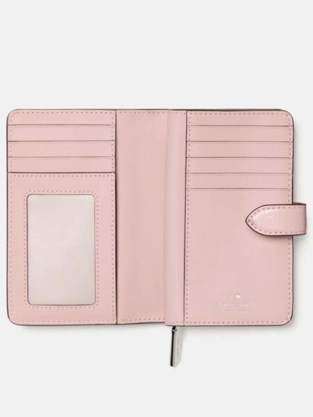 New Kate Spade Madison Medium Bifold Wallet Tutu Pink KN227 $199